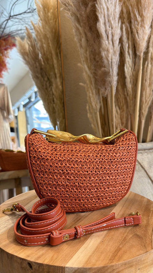 Mini Bag “Intreccio Gold”☀️
