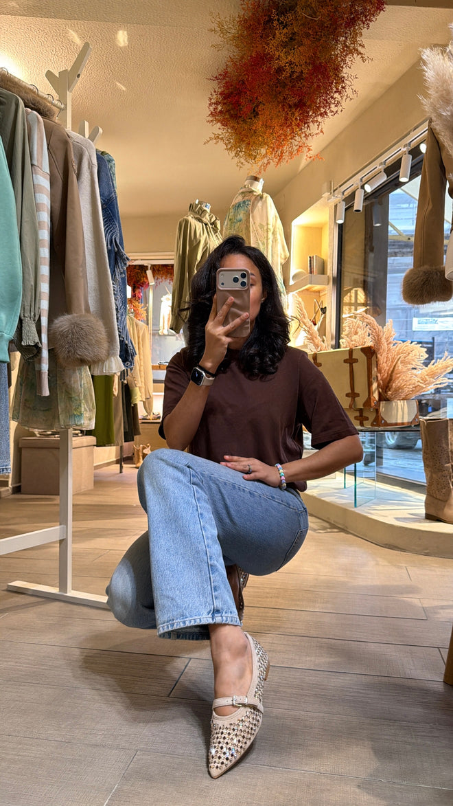 Ballerina Scamosciata “Crystal”🤍