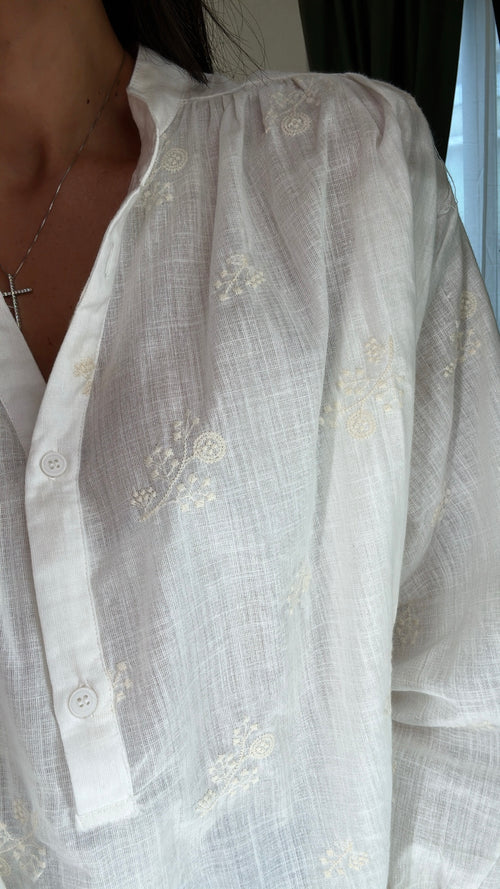 Blusa Ricamata🦚
