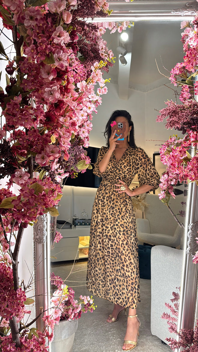 Abito midi ‘Safari’🐆
