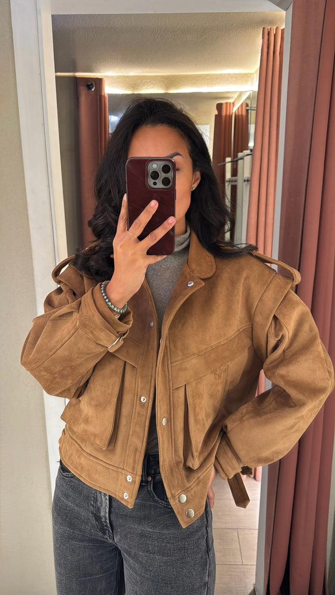 Giacca Soft Suede🤎