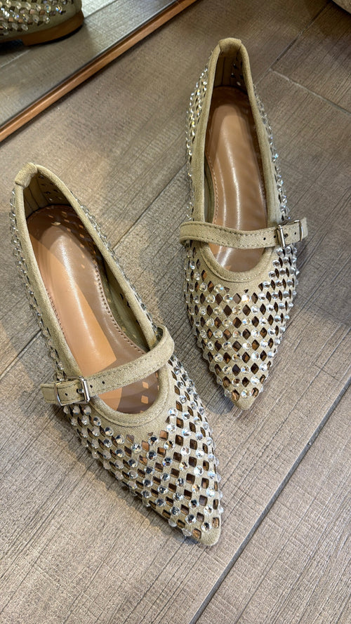 Ballerina Scamosciata “Crystal”🤍