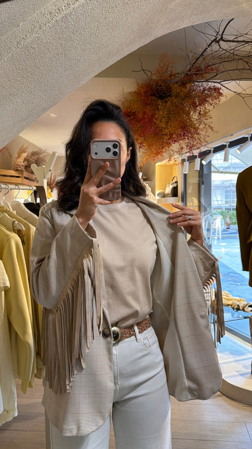 Blazer Frange Linea Dritta☘️