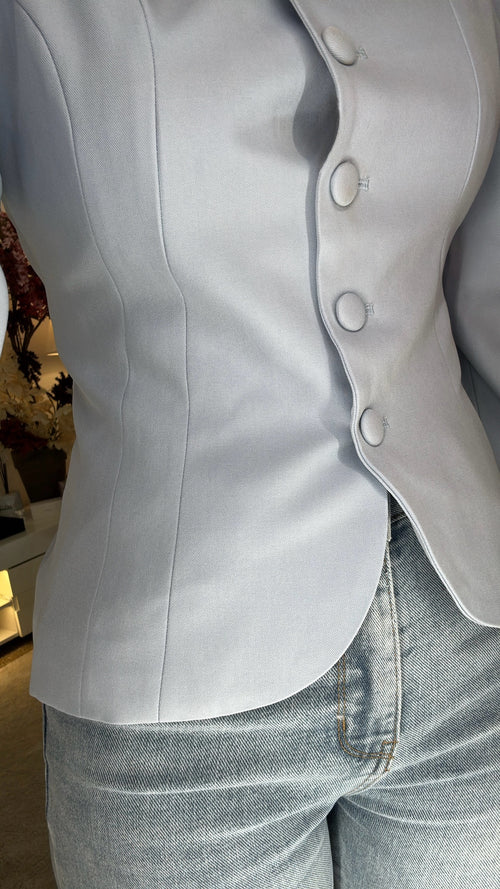 Giacca Camicia con maniche voluminose 🤍