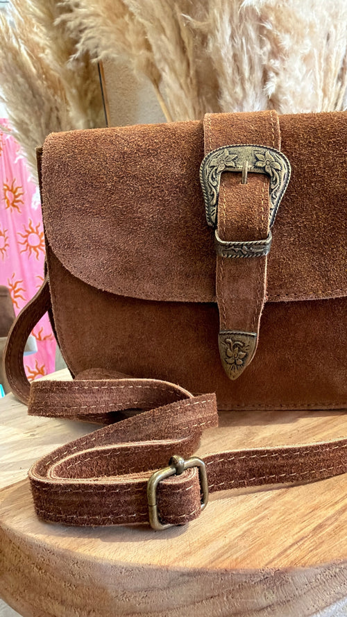 Borsa “Saddle Suede”🤎
