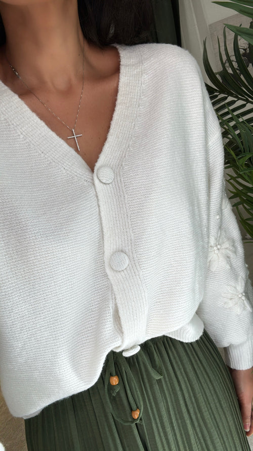 Cardigan Ricamato🤍