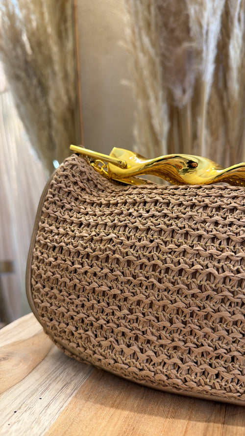 Mini Bag “Intreccio Gold”☀️