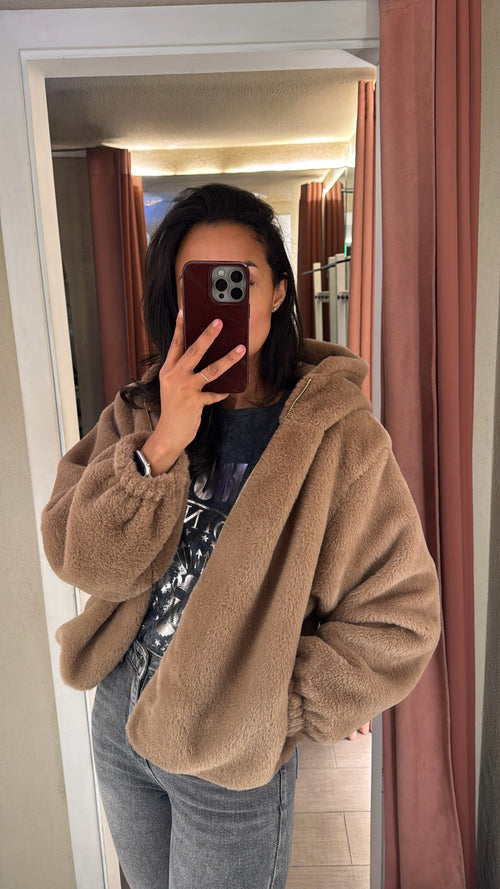 Bomber in Eco-pelliccia Winter