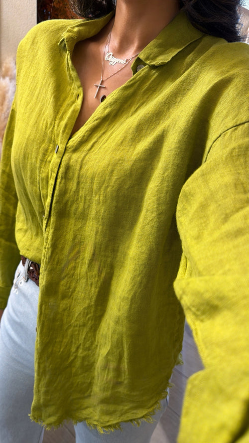 Camicia Lino “Sunrise”☀️