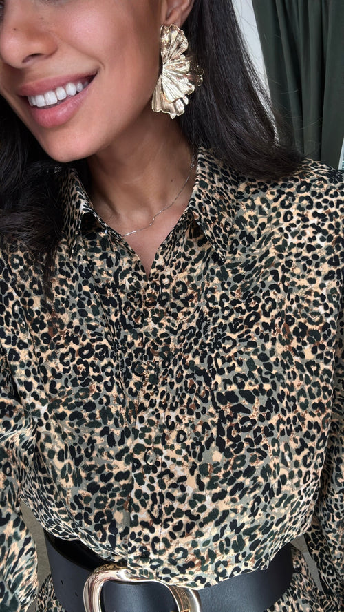 Abito Chemisier ' Animalier'