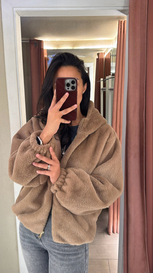 Bomber in Eco-pelliccia Winter