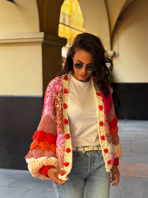 Cardigan Fatto a mano “Boho”