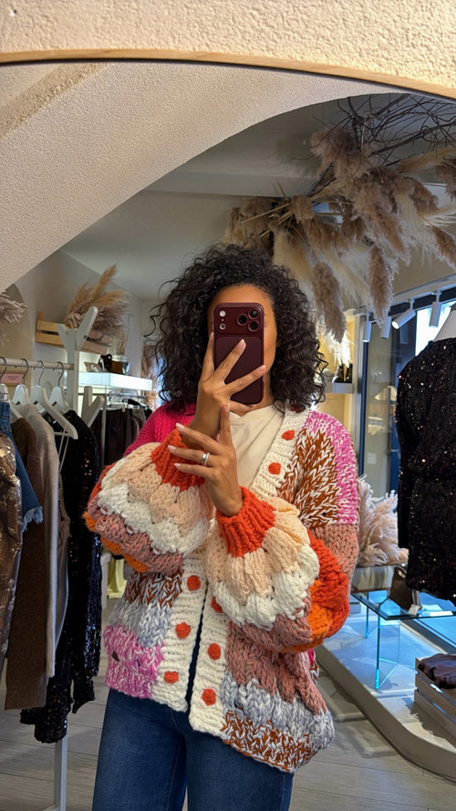Cardigan “Multicolors”