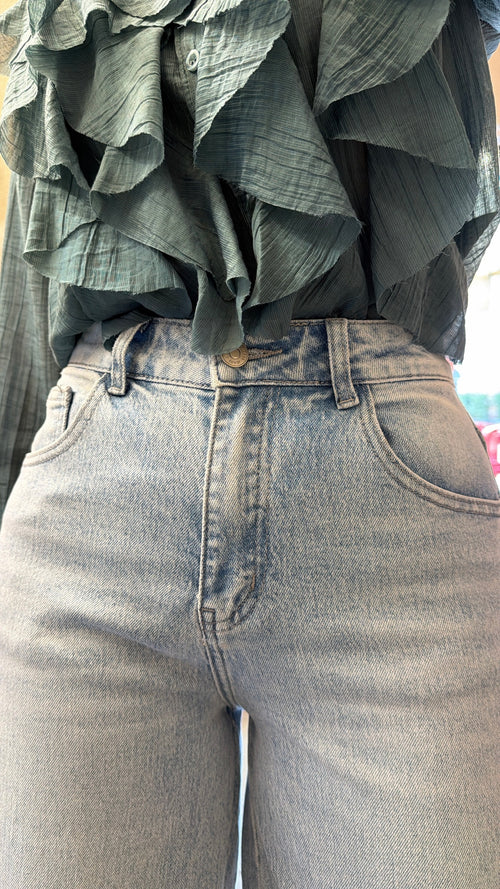 Jeans “Wide Leg Sparkle”🧜🏽‍♀️