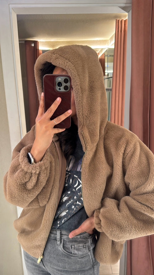 Bomber in Eco-pelliccia Winter