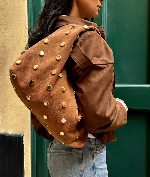 Rock Hobo Bag Scamosciata🍂