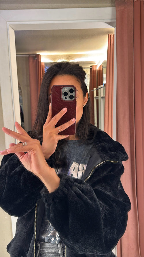 Bomber in Eco-pelliccia Winter