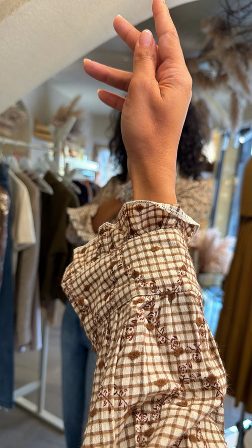 Camicia “Colette”🤎