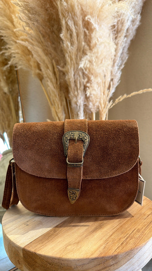 Borsa “Saddle Suede”🤎