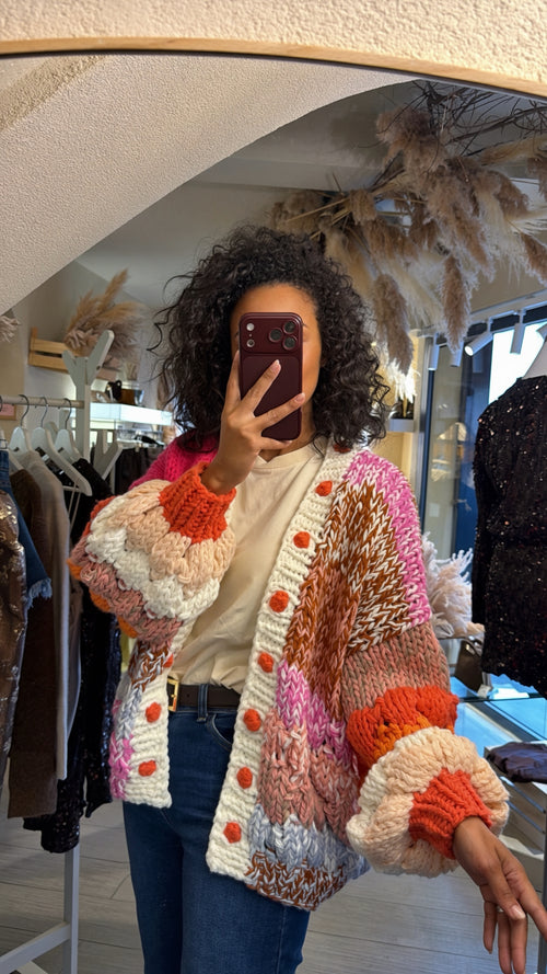 Cardigan “Multicolors”