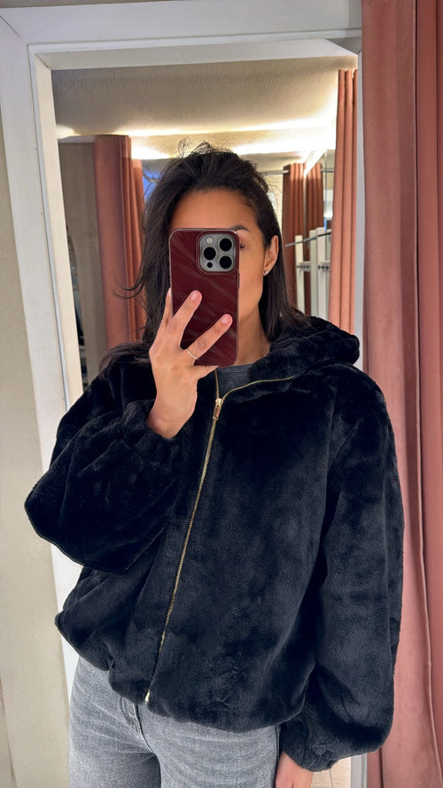 Bomber in Eco-pelliccia Winter