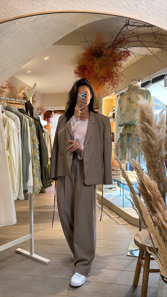 Blazer Oversize con Spalle Strutturate”Aurora”