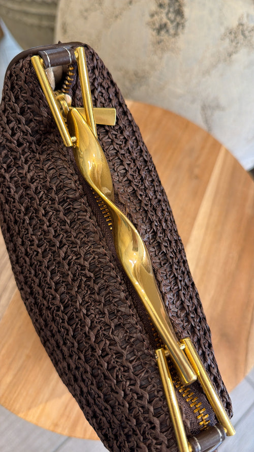 Mini Bag “Intreccio Gold”☀️