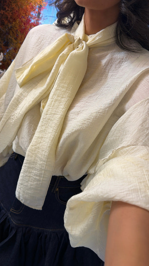 Blusa “Volant Chic”💛