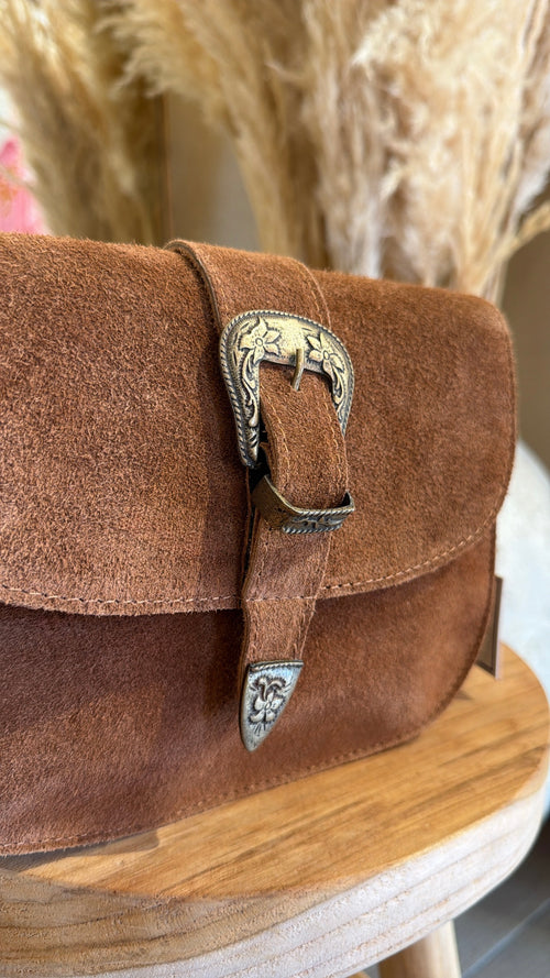 Borsa “Saddle Suede”🤎