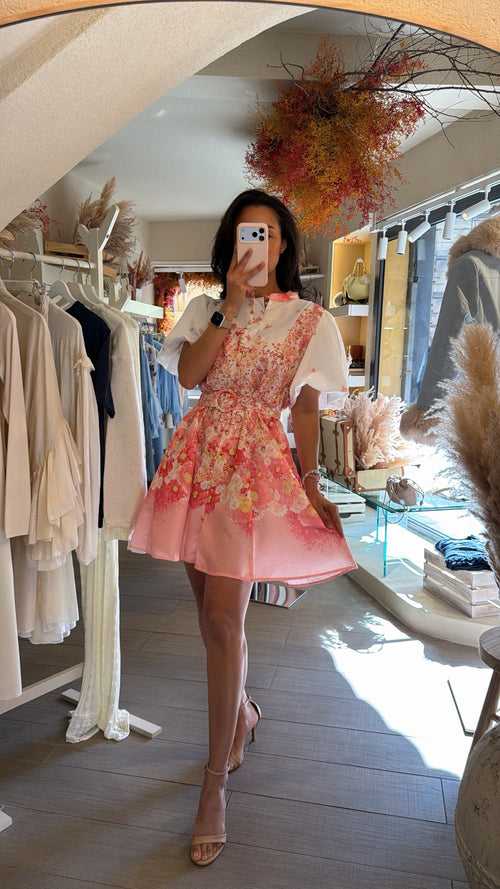 Abito corto “Petali di Rosa”🌸