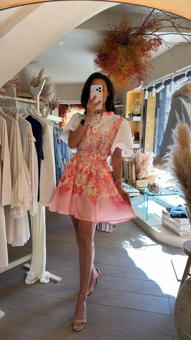 Abito corto “Petali di Rosa”🌸