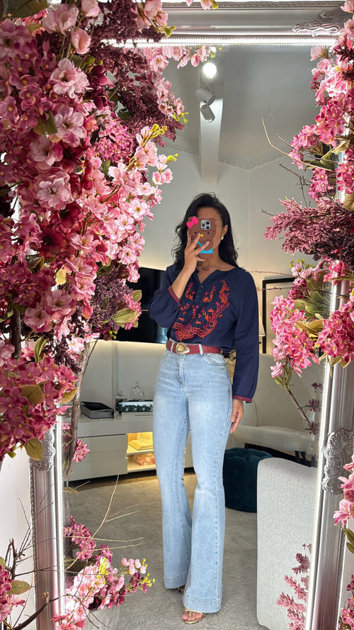 Jeans Flare (Regular)Vita Alta – Effetto Push-Up🍂