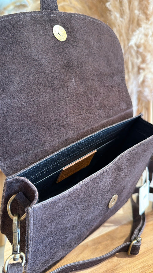 Borsa “Saddle Suede”🤎