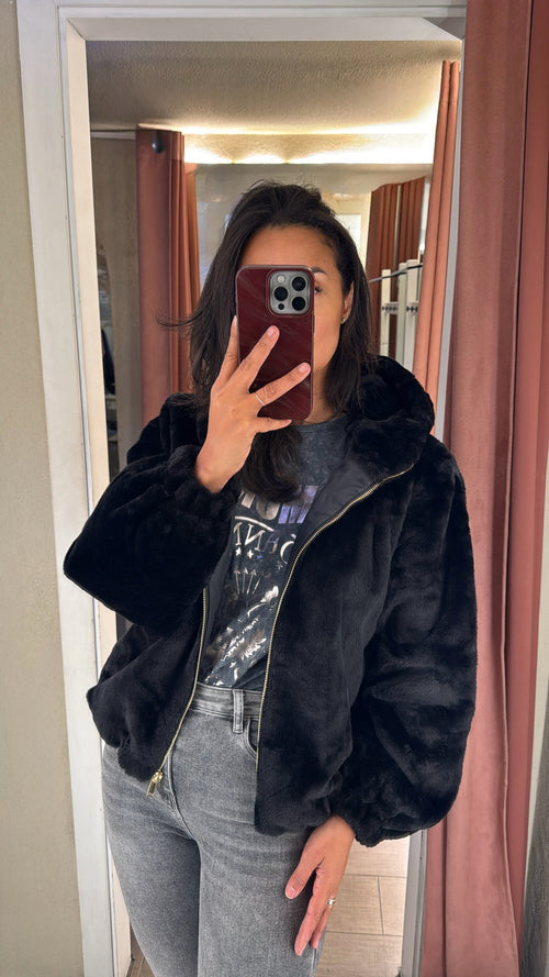 Bomber in Eco-pelliccia Winter