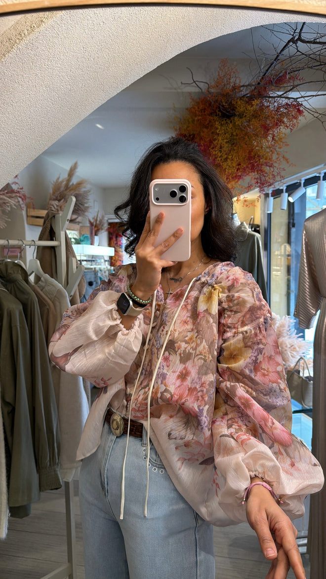 Blusa”Bloom Romantica”🌺