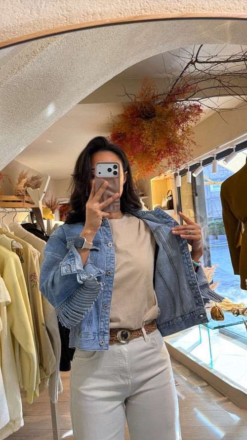 Giacca Denim Boho🌸