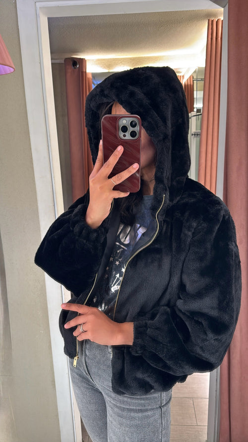 Bomber in Eco-pelliccia Winter