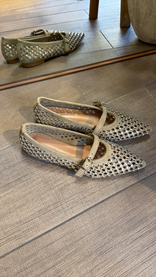 Ballerina Scamosciata “Crystal”🤍