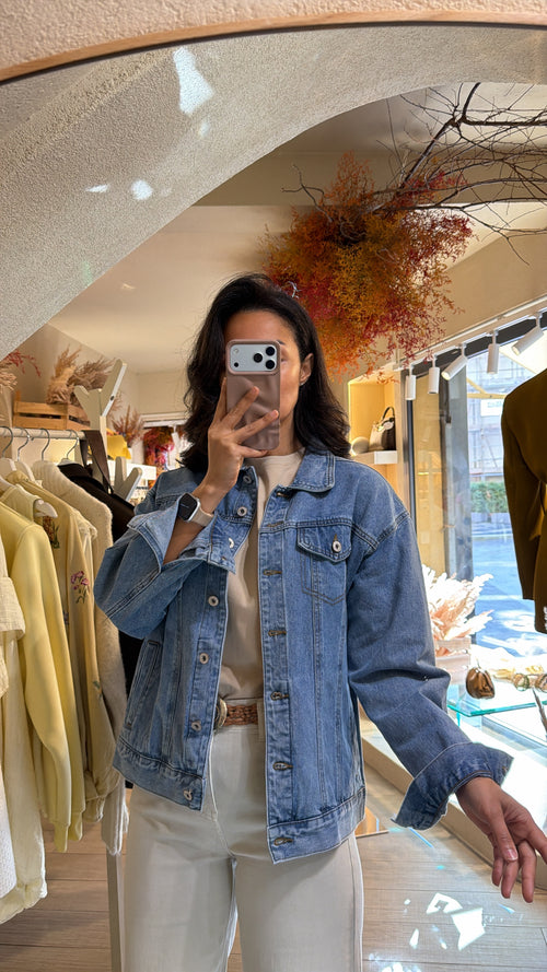 Giacca in denim “Puntacana”🌴