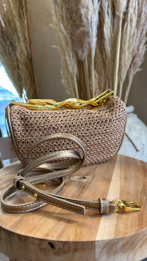 Mini Bag “Intreccio Gold”☀️