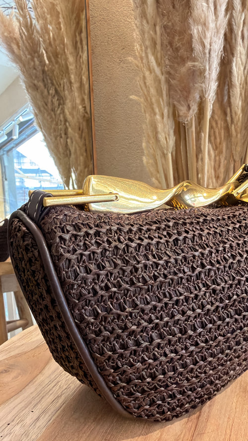 Mini Bag “Intreccio Gold”☀️