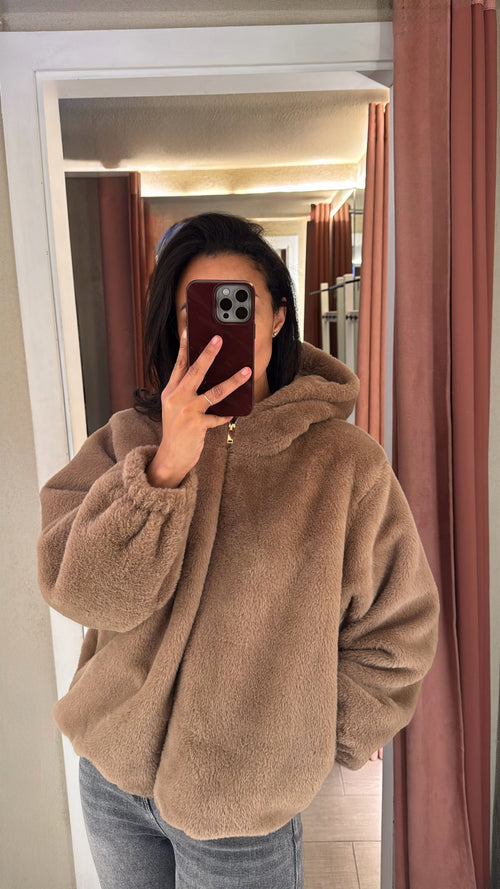 Bomber in Eco-pelliccia Winter