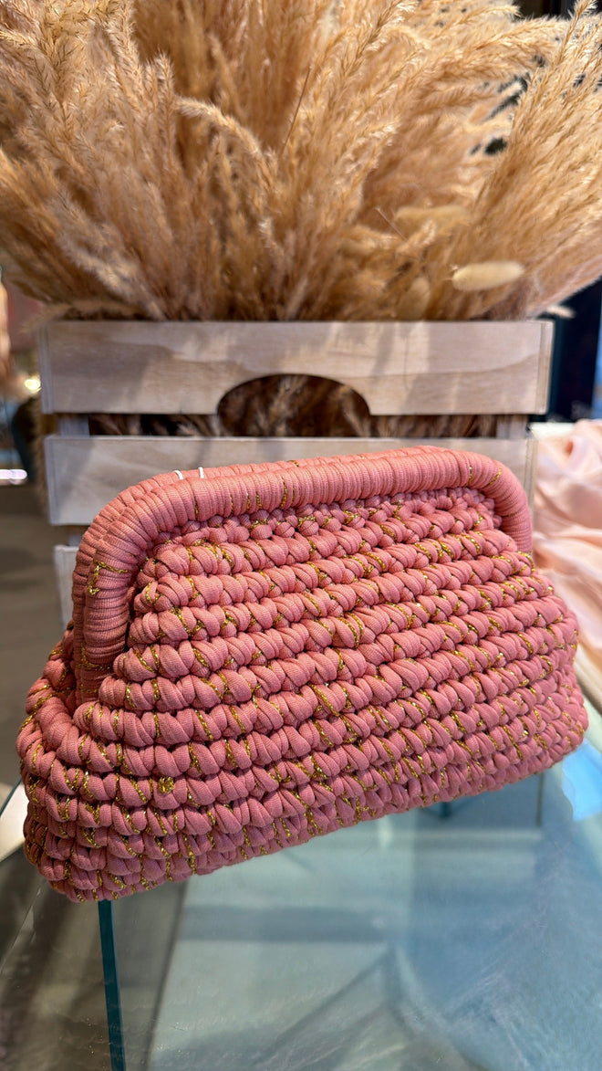 Pochette “Marshmallow Lurex”🍡