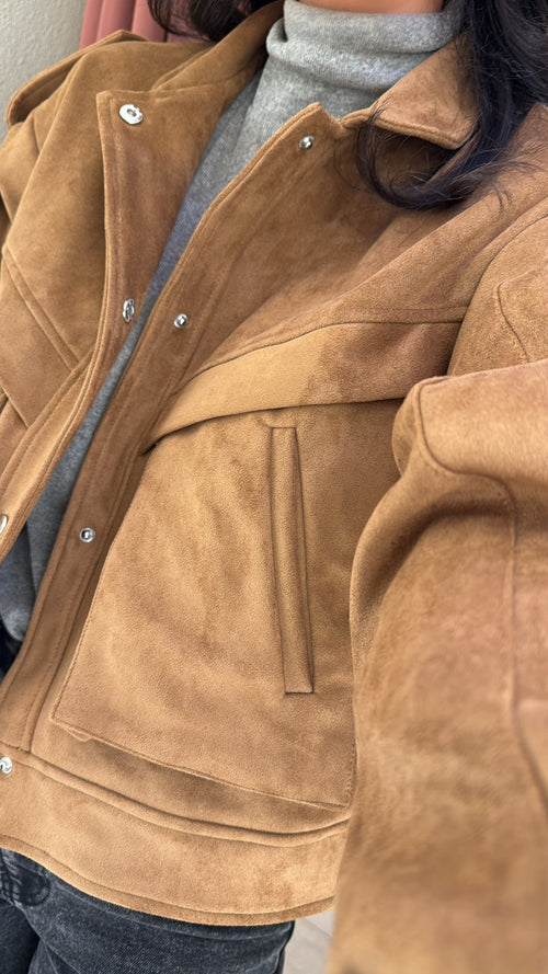 Giacca Soft Suede🤎