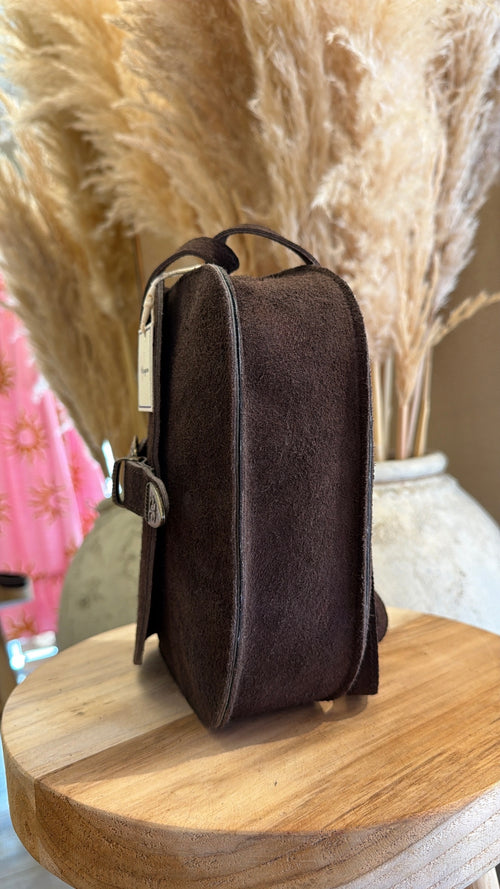 Borsa “Saddle Suede”🤎