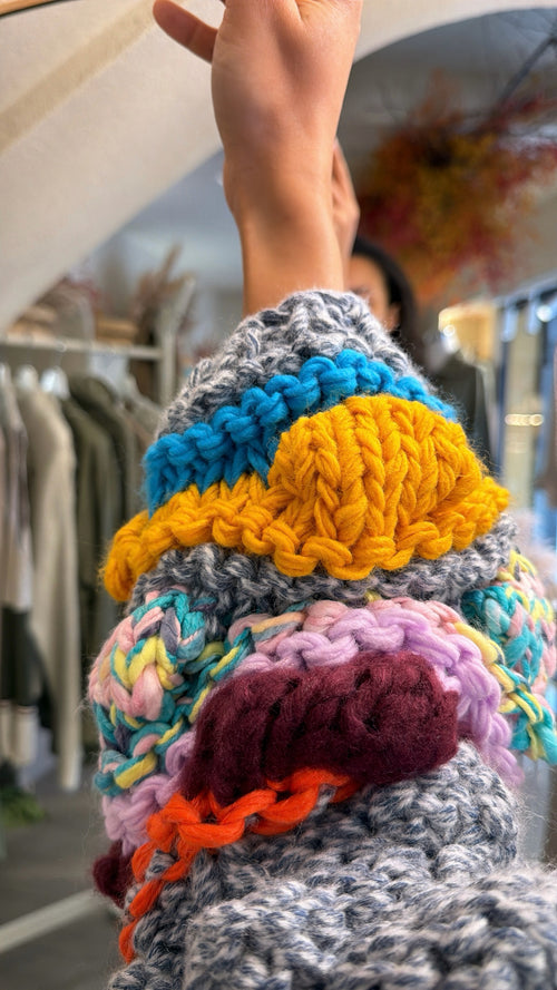 Cardigan Intreccio”Multicolor”🎨