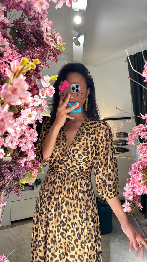 Abito midi ‘Safari’🐆