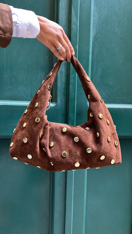 Rock Hobo Bag Scamosciata🍂