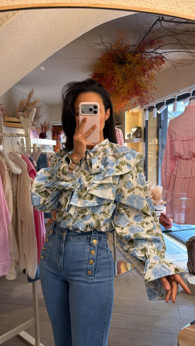 Camicia “Romantic Rose”🌿