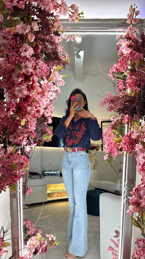 Jeans Flare (Regular)Vita Alta – Effetto Push-Up🍂